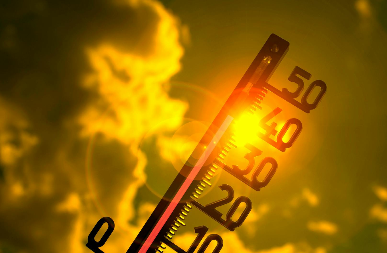 Temperaturen um 35 Grad Celsius: Was man gegen die Hitze tun kann.&nbsp;