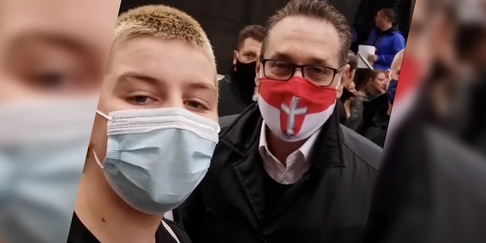 Der TikToker hatte eine klare Botschaft an HC Strache.