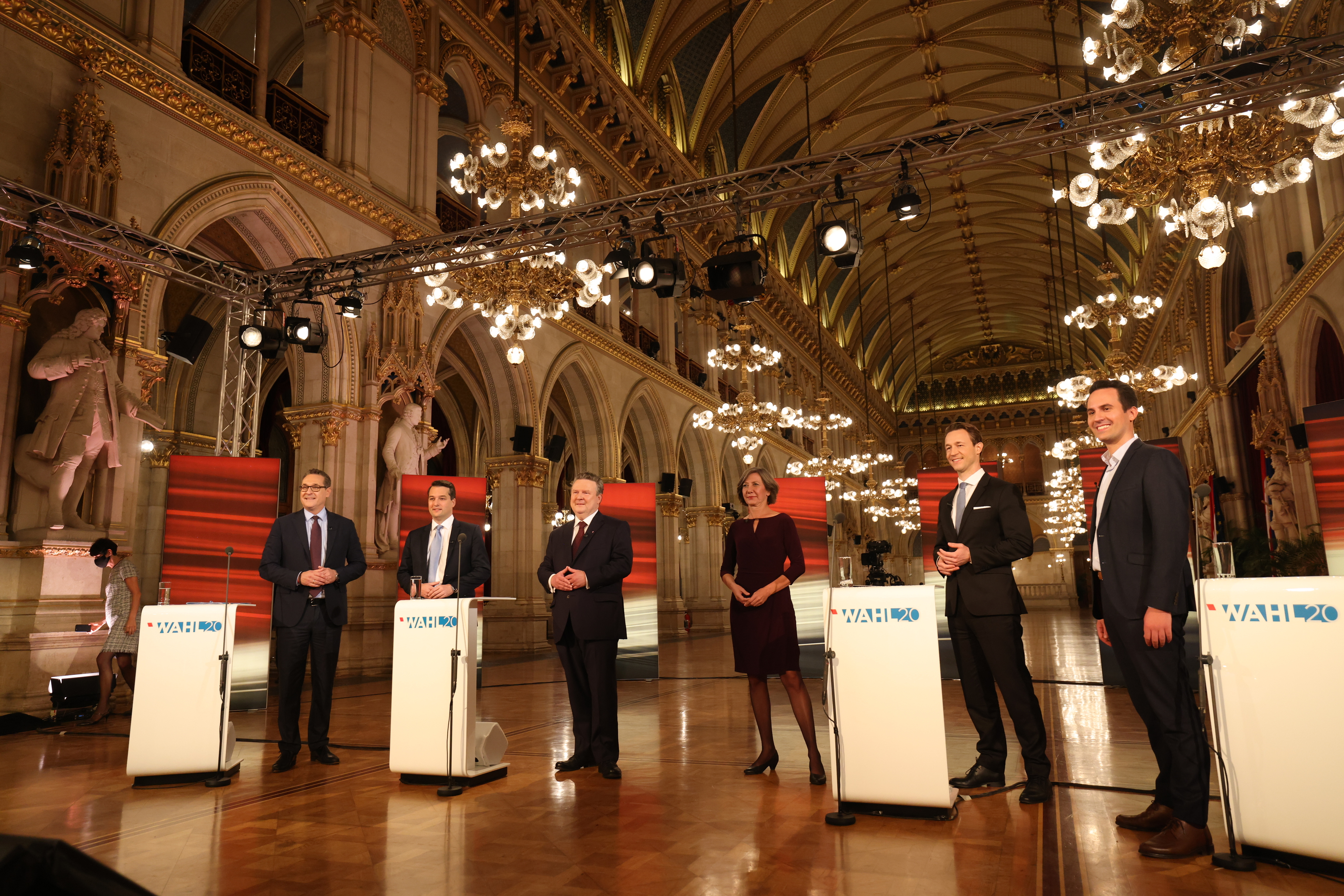 Die Elefanten beenden Wiener Wahlkampf.