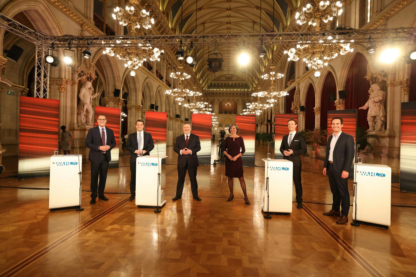 Die Elefantenrunde im Rathaus