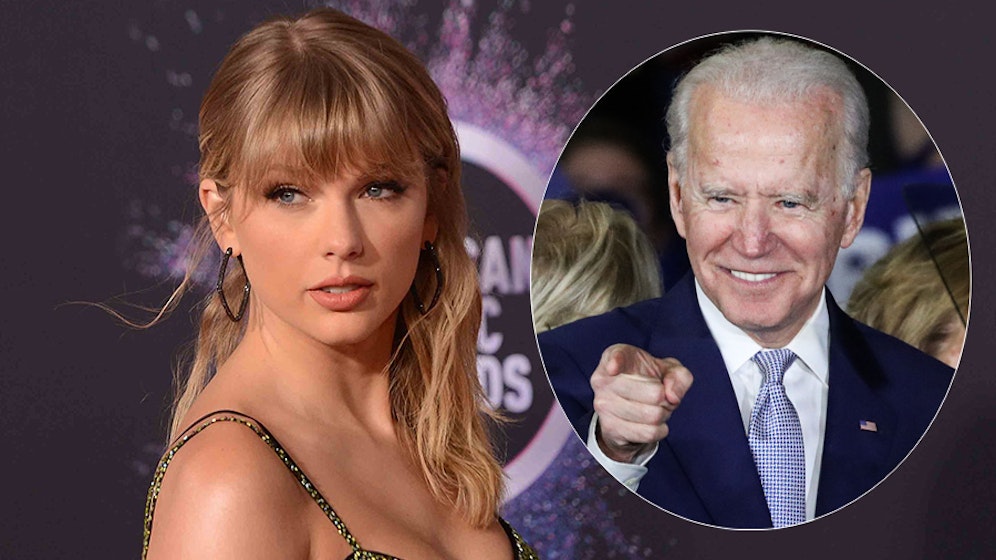 Für <strong>Taylor Swift</strong> steht fest, dass <strong>Joe Biden</strong> nächster US-Präsident werden soll: 