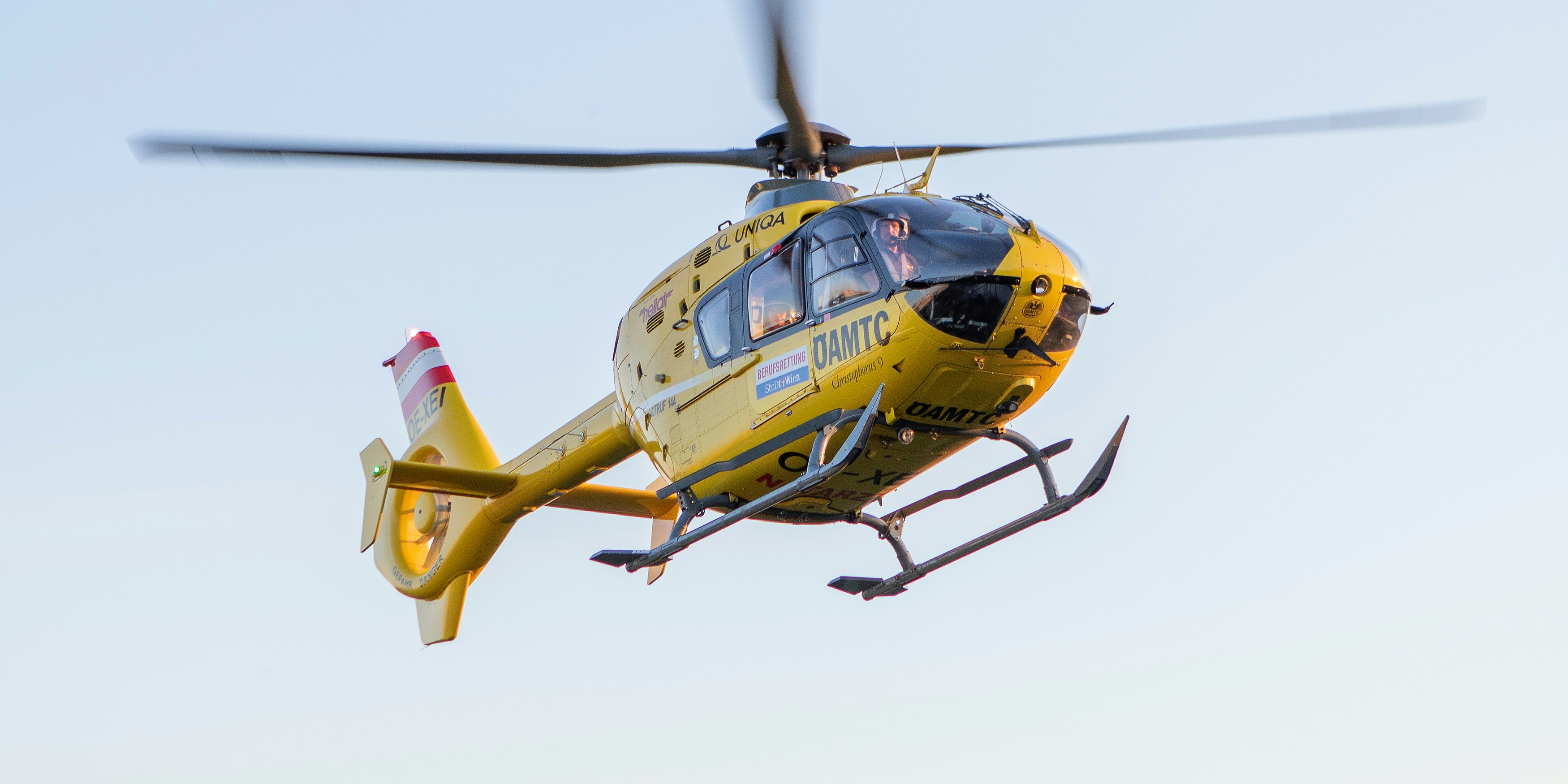 Das Kind wurde mit dem Rettungshubschrauber in die Kinderchirurgie Graz gebracht (Symbolbild).