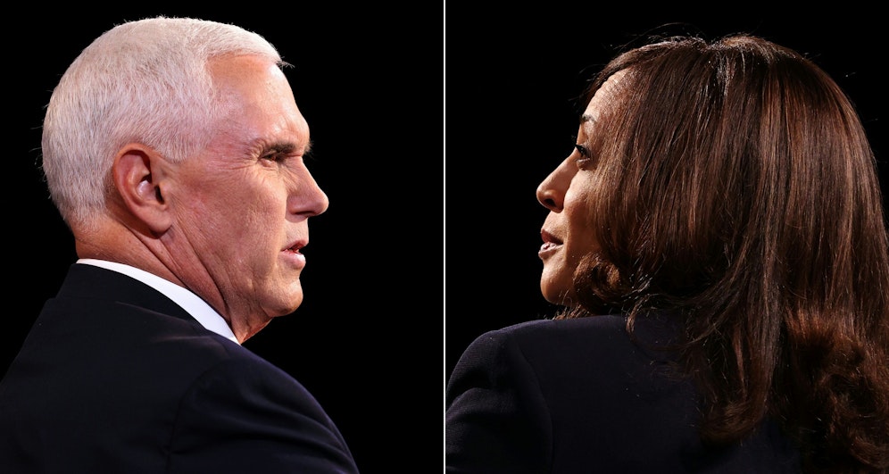 Mike Pence und Kamala Harris<br>