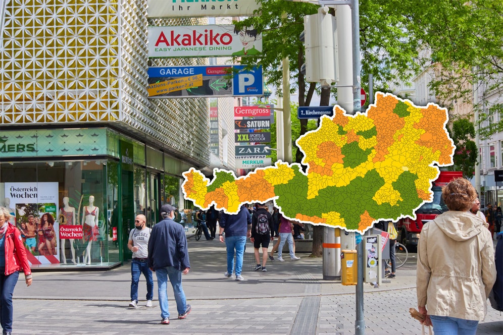 Die aktuelle Corona-Ampel-Karte.