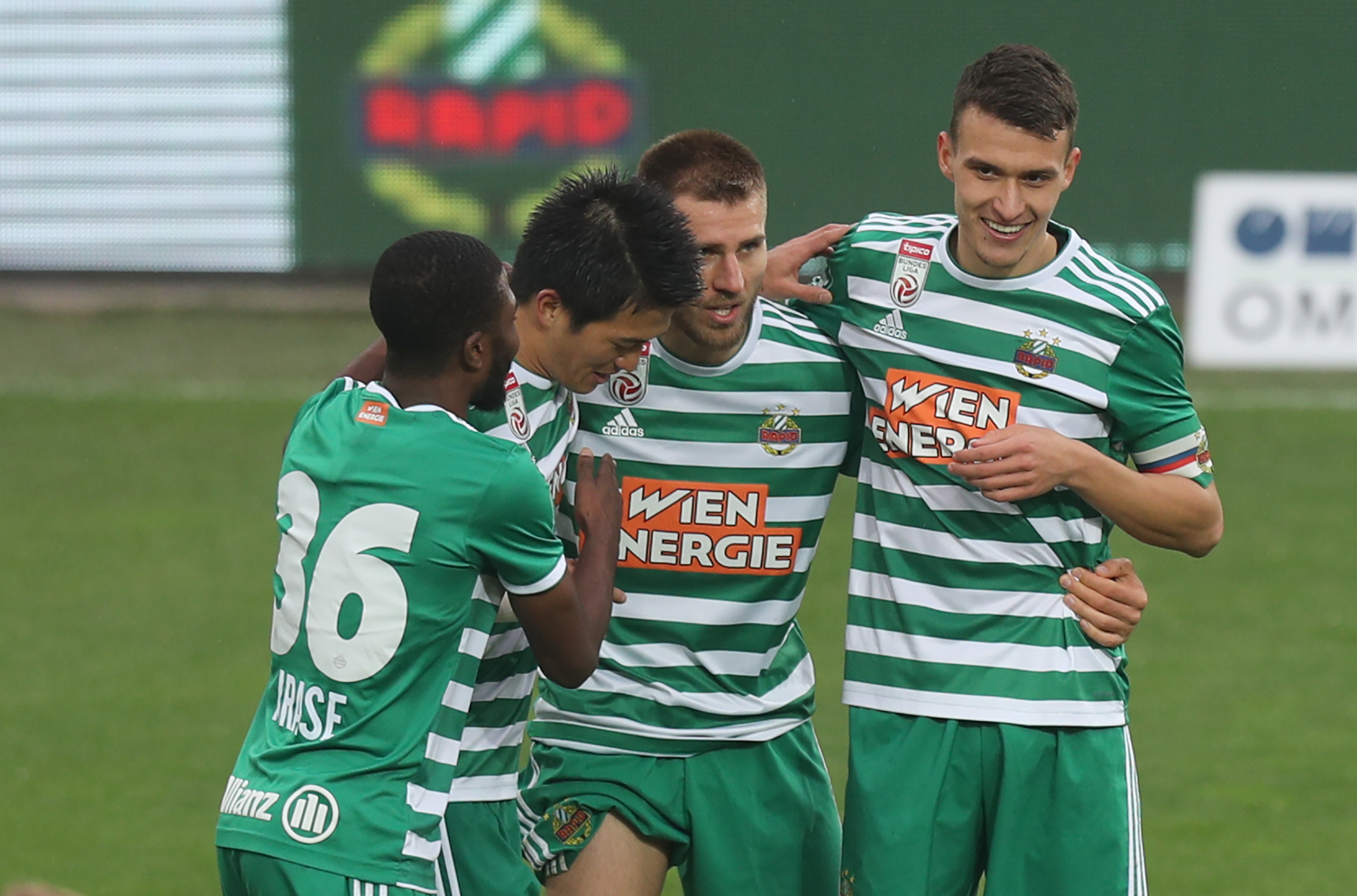 Rapid feierte einen 3:1-Sieg gegen Altach.