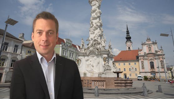 Klaus Otzelberger und der Rathausplatz.