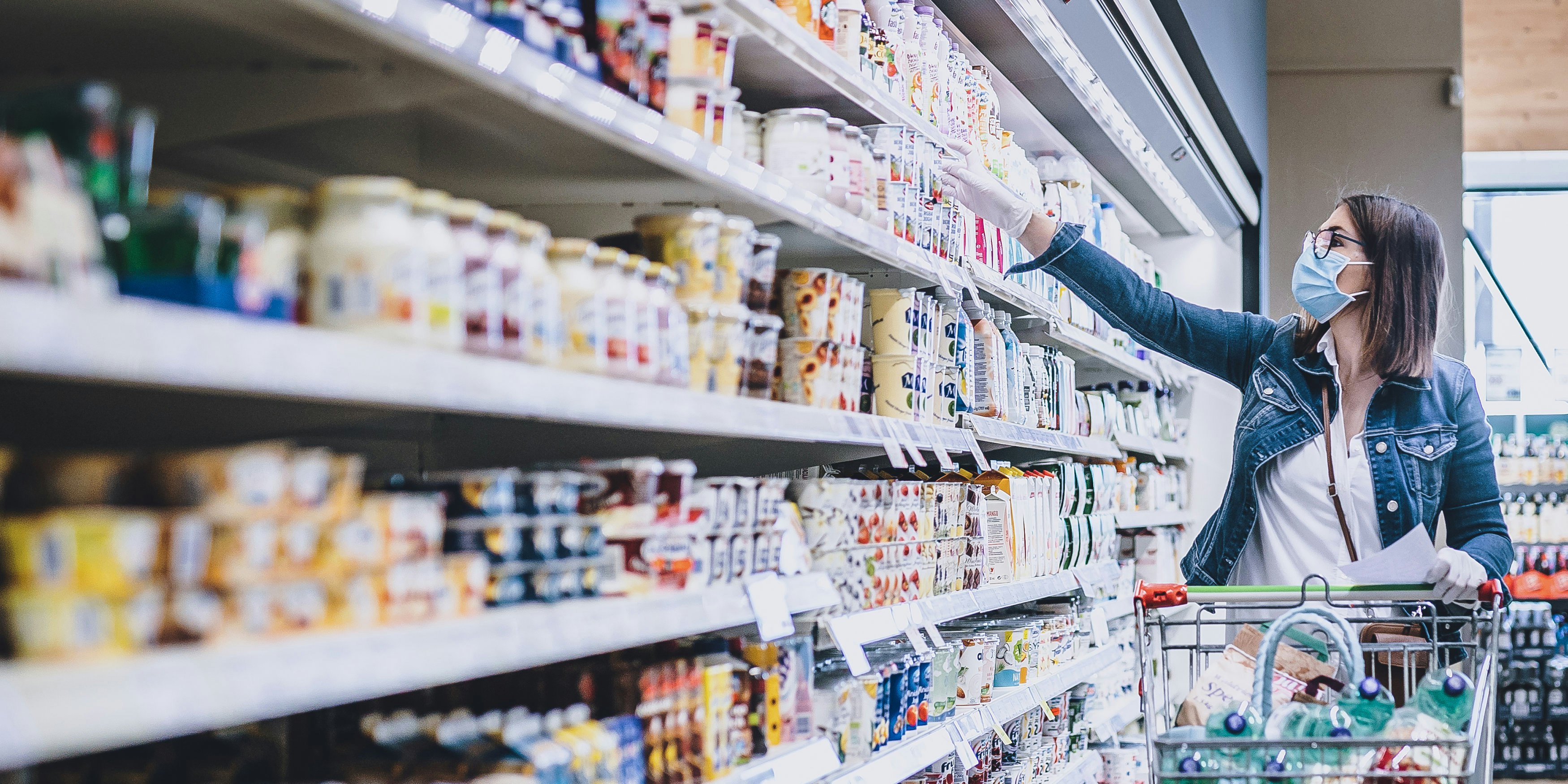 Am Samstag wurde bereits mehr eingekauft.