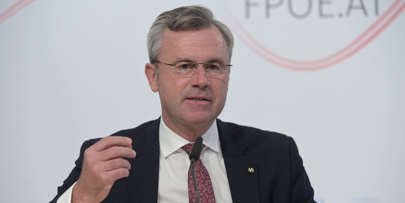 FPÖ-Chef Nobert Hofer ist sauer.