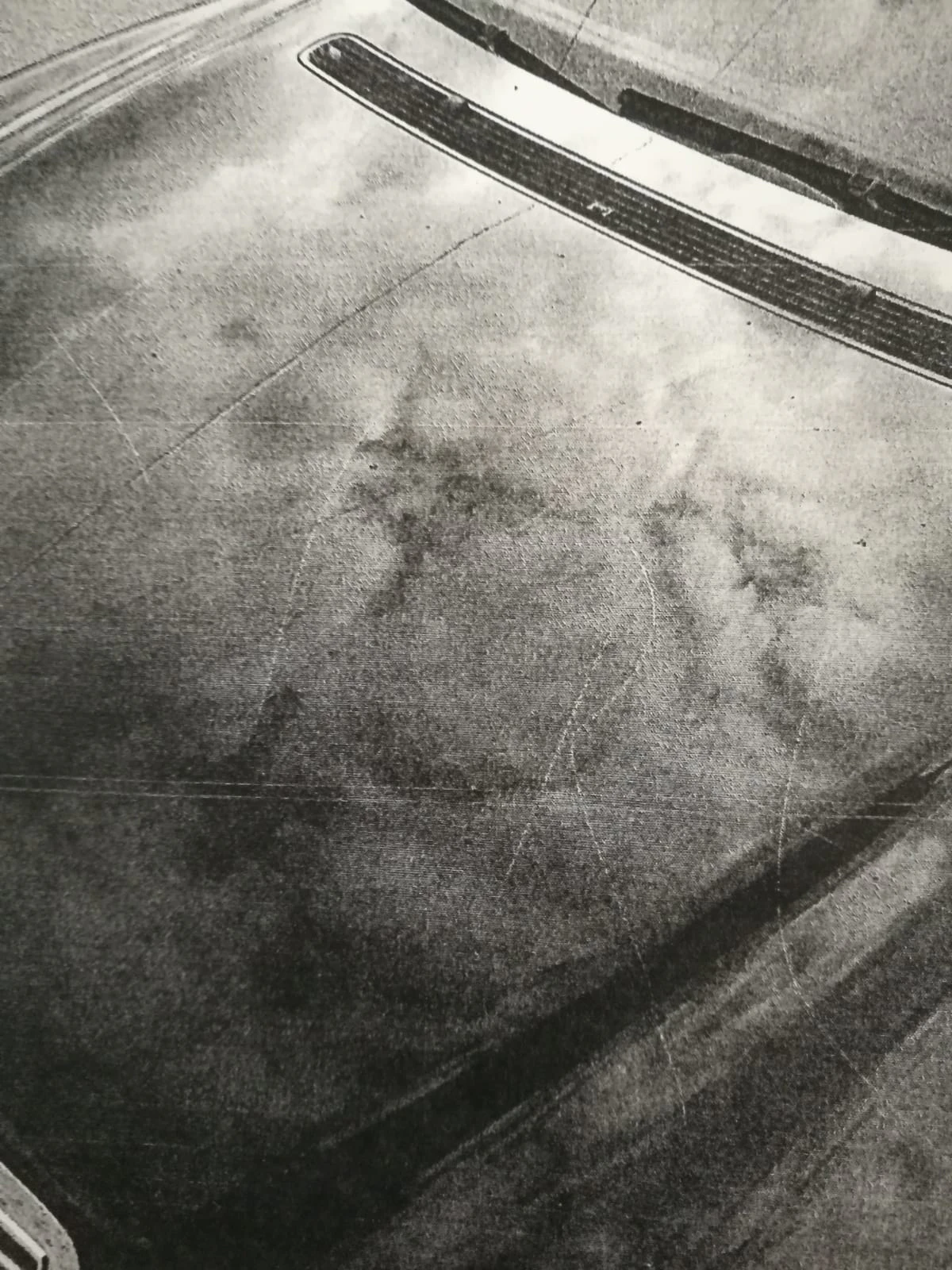 Foto des zerkratzten Mercedes.