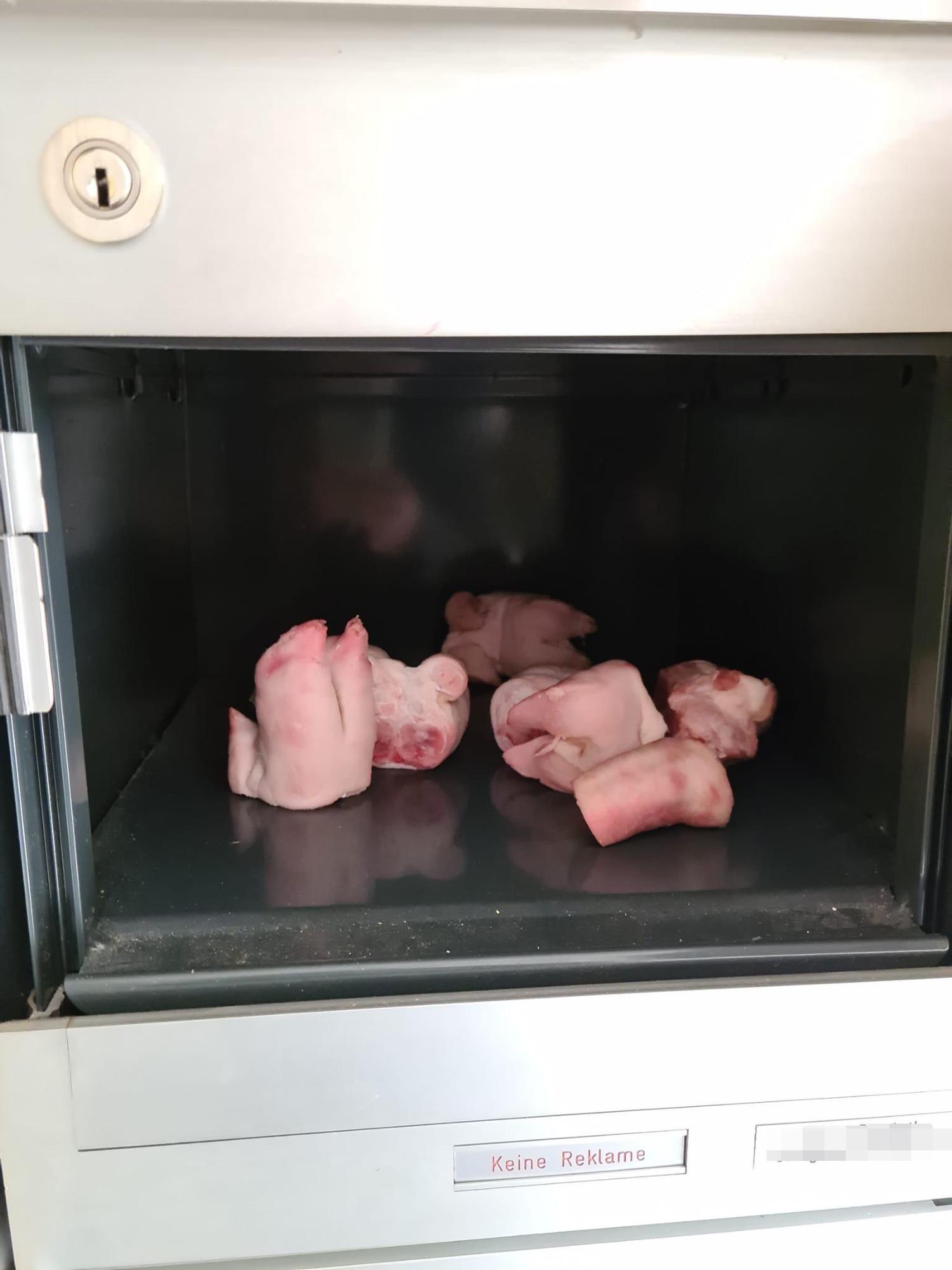 «Es ist buchstäblich eine Schweinerei», sagt der Sohn der türkischstämmigen Familie. «Ich bin wütend auf die Person, die das gemacht hat, und enttäuscht von der Gesellschaft, die vorgibt, dass es diese Art des Rassismus nicht gibt.»