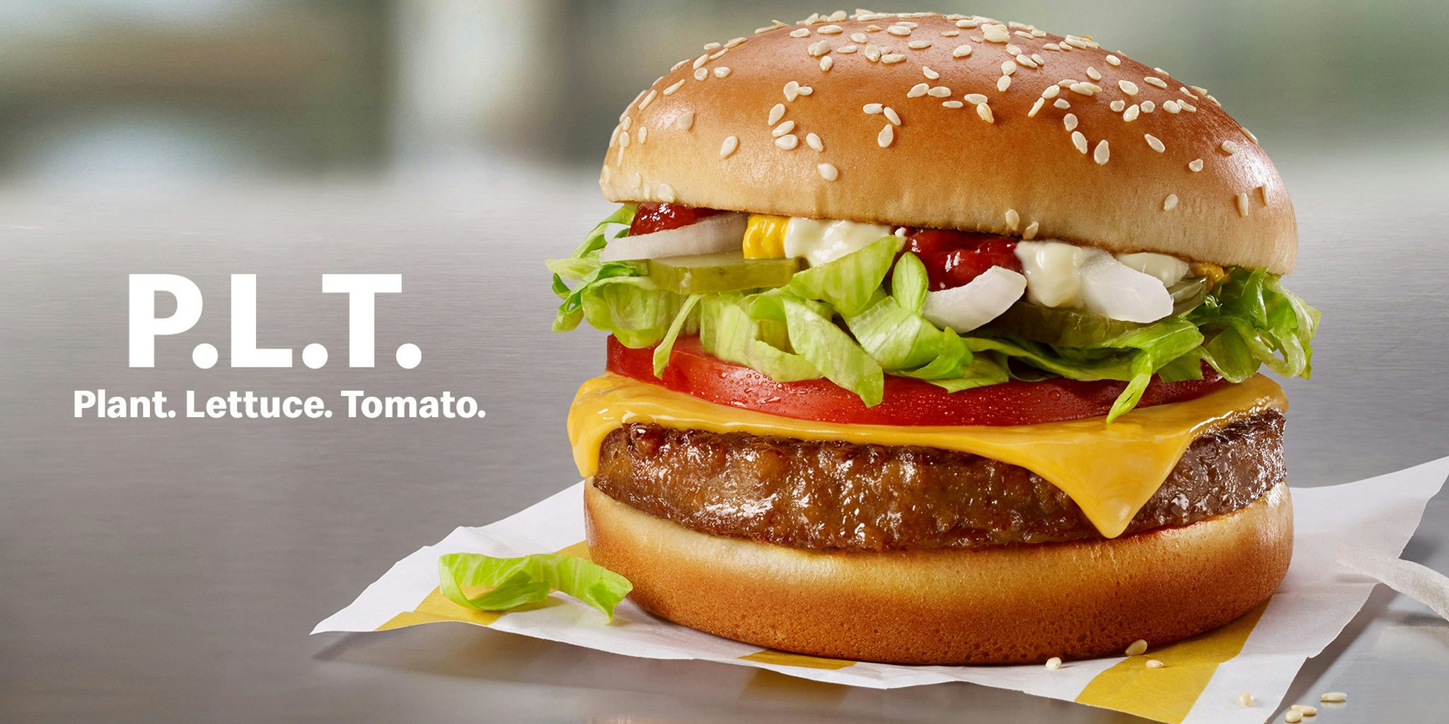 Der "McPlant" kommt ohne Fleisch aus.