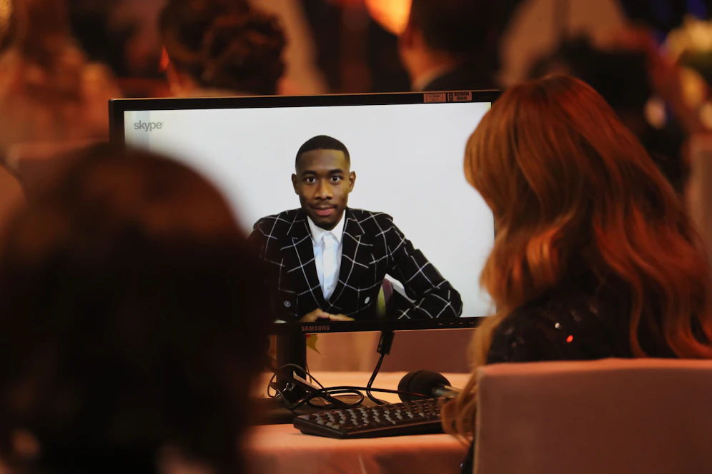 David Alaba bei der Sporthilfe-Gala. 