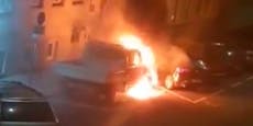 Brandanschlag auf Muezzin-Wagen mitten in Wien