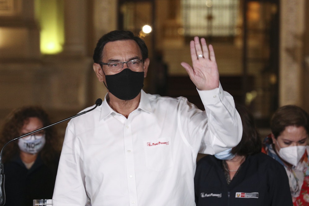 Bisheriger Staatschef Perus Martín Vizcarra 