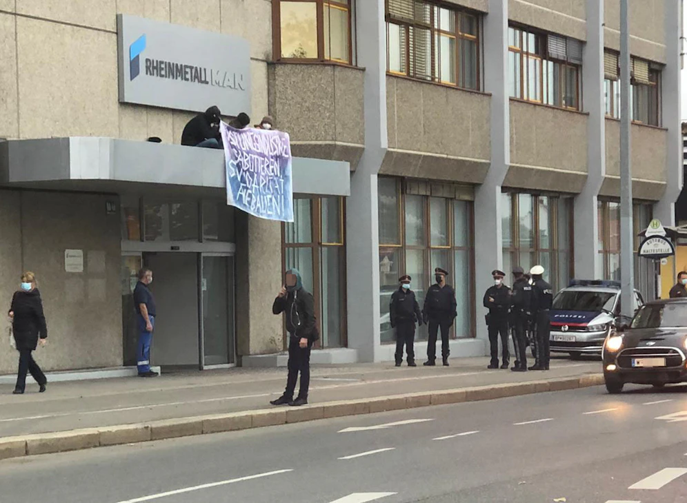 Protest in Wien-Liesing