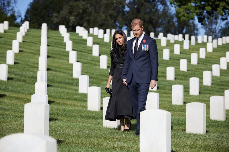 Herzogin Meghan und Prinz Harry gedenken der Kriegsopfer: Statt in seiner Heimat Großbritannien begingen sie den traditionellen Remembrance Day in Los Angeles.