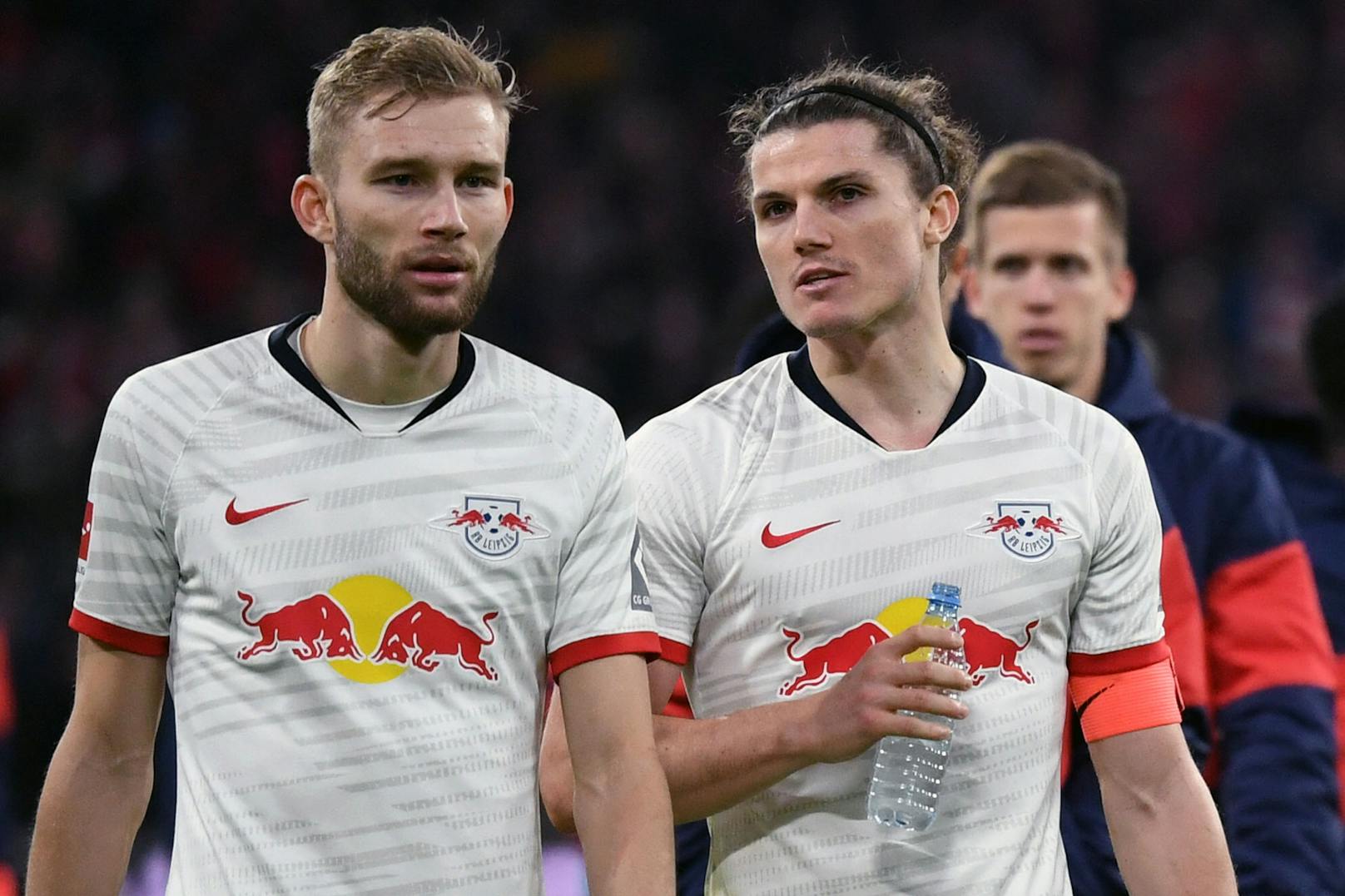 Konrad Laimer und Marcel Sabitzer könnten RB Leipzig verlassen. 