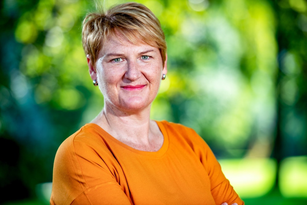 Die nö. Grünen-Chefin Helga Krismer