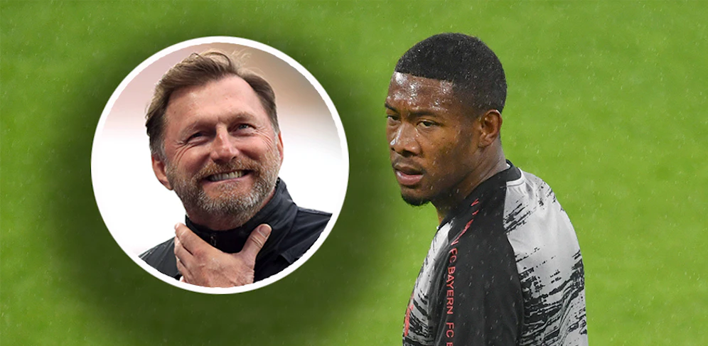 Ralph Hasenhüttl stellt sich gegen ÖFB-Ass David Alaba. 