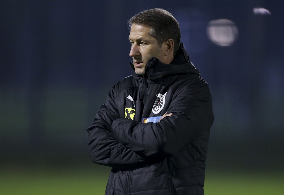 ÖFB-Teamchef Franco Foda war alles andere als zufrieden. 