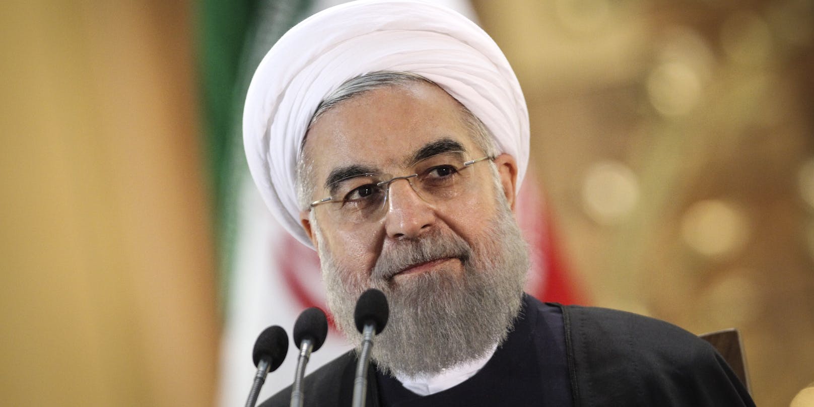 Der Iran geht offenbar weiter auf Konfrontationskurs: Der iranische Präsident Hassan Ruhani an einem Treffen mit der Corona-Taskforce seines Landes.