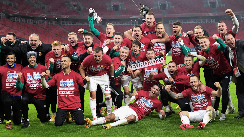 Ungarn jubelt über die EM-Qualifikation.