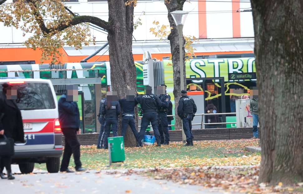 Im Linzer Volksgarten gab es am Donnerstag einen größeren Einsatz.
