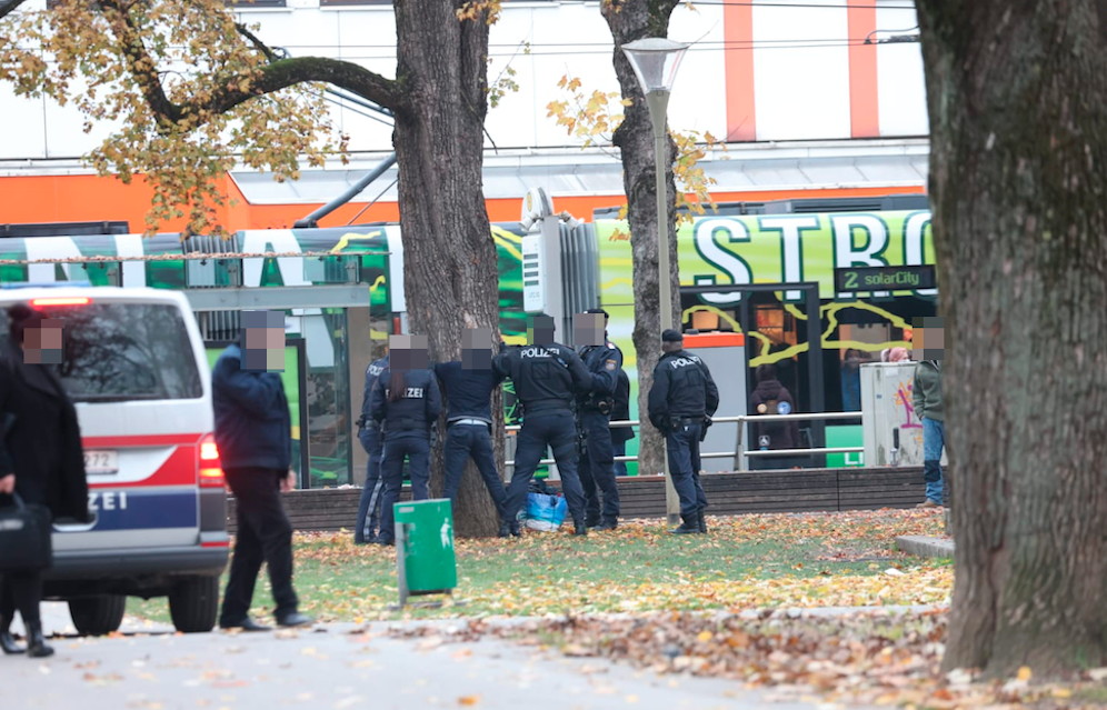 Im Linzer Volksgarten gab es am Donnerstag einen größeren Einsatz.