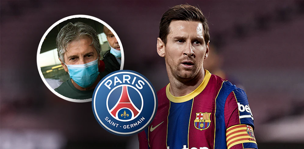 Messi-Vater Jorge dementiert die PSG-Gerüchte. 