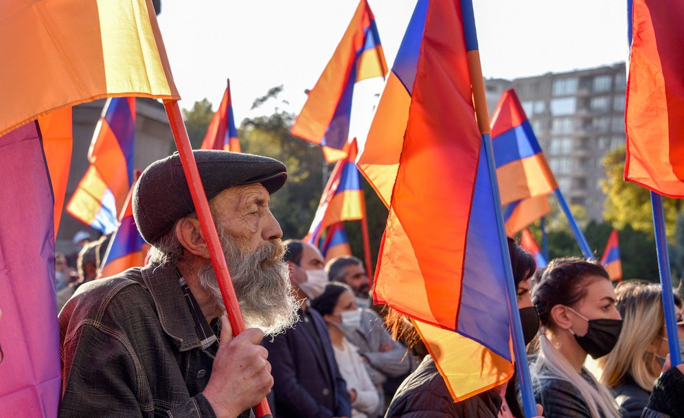 Massenproteste in Armenien