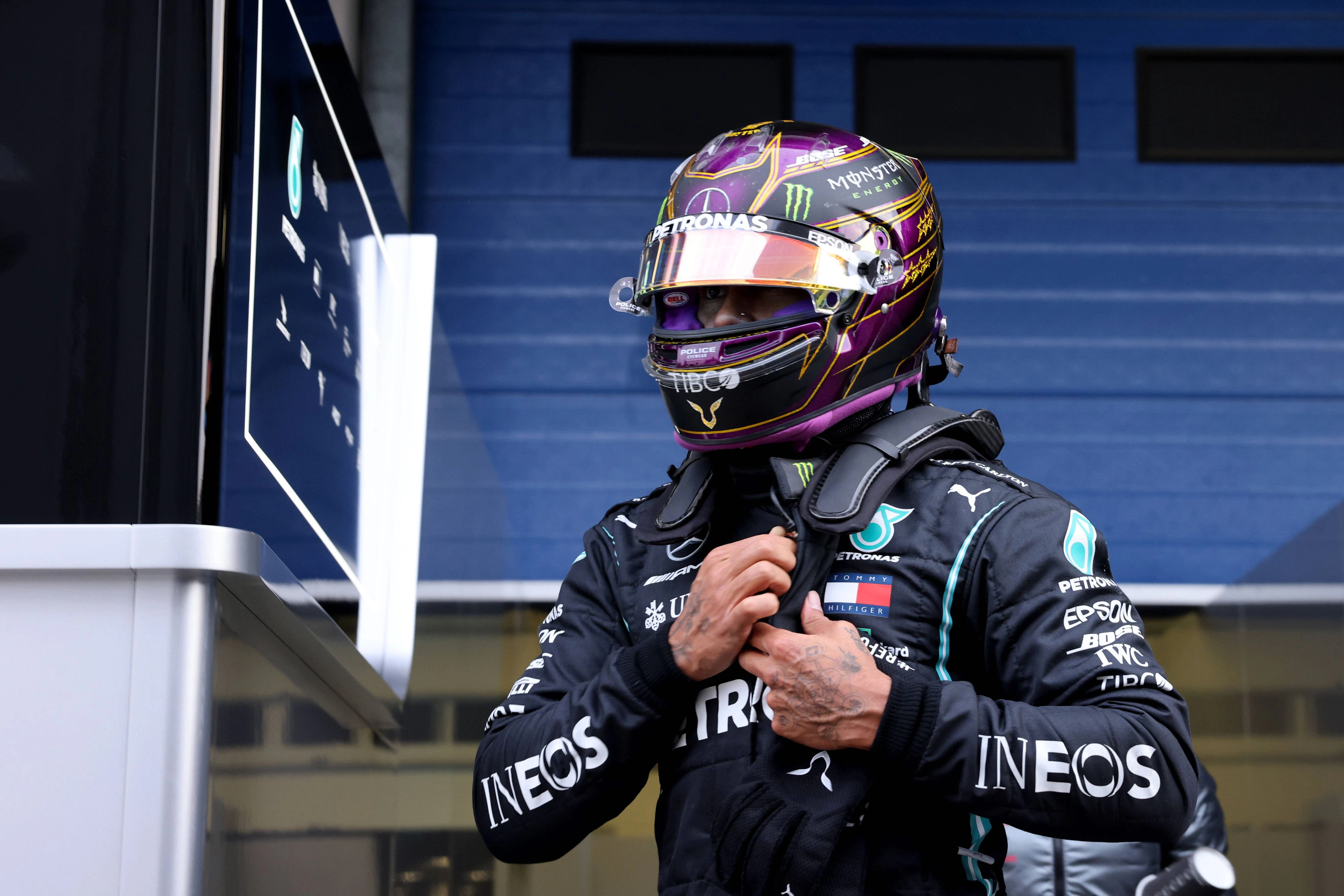 Lewis Hamilton schimpft über die Strecke in der Türkei. 