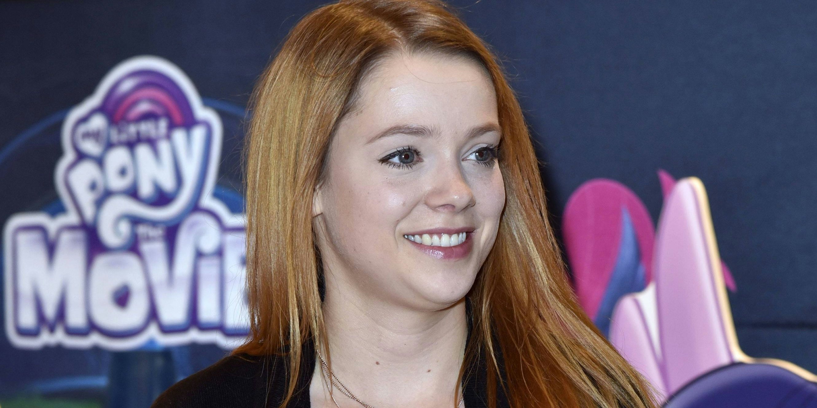 Anne Wünsche bei einer Autogrammstunde zum Kinostart von "My Little Pony"