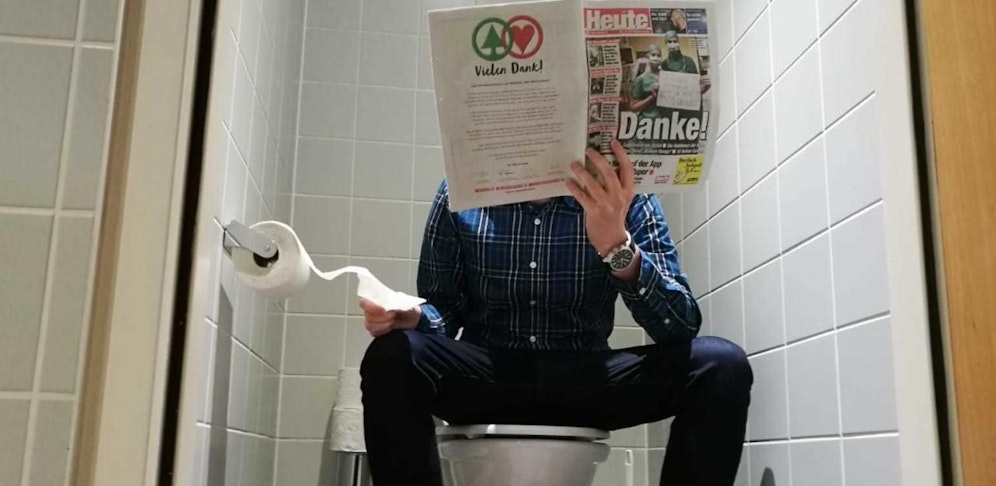 Wie lange kommst du mit deinem Klopapier aus?