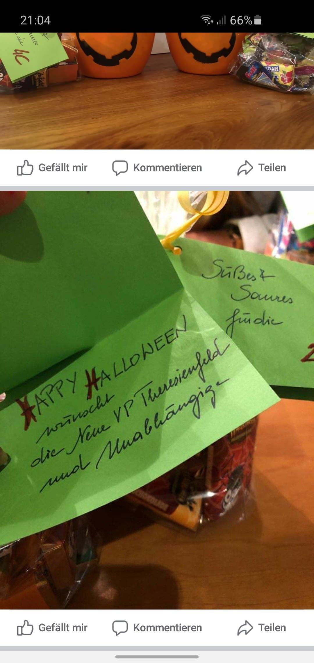 Die VP teilte Süßigkeiten in der Volksschule aus, die FP kritisiert das.