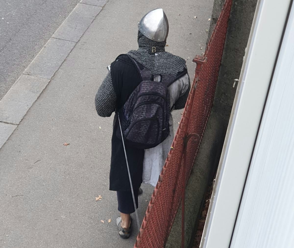 Der Wiener befindet sich wohl im falschen Zeitalter.