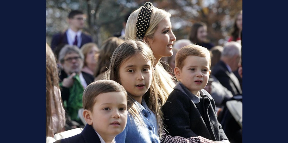 Joseph (7), Arabella (9) und Theodore Kushner (4)