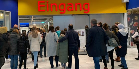 Shopping Wahnsinn – so sah es kurz vor dem Lockdown aus.