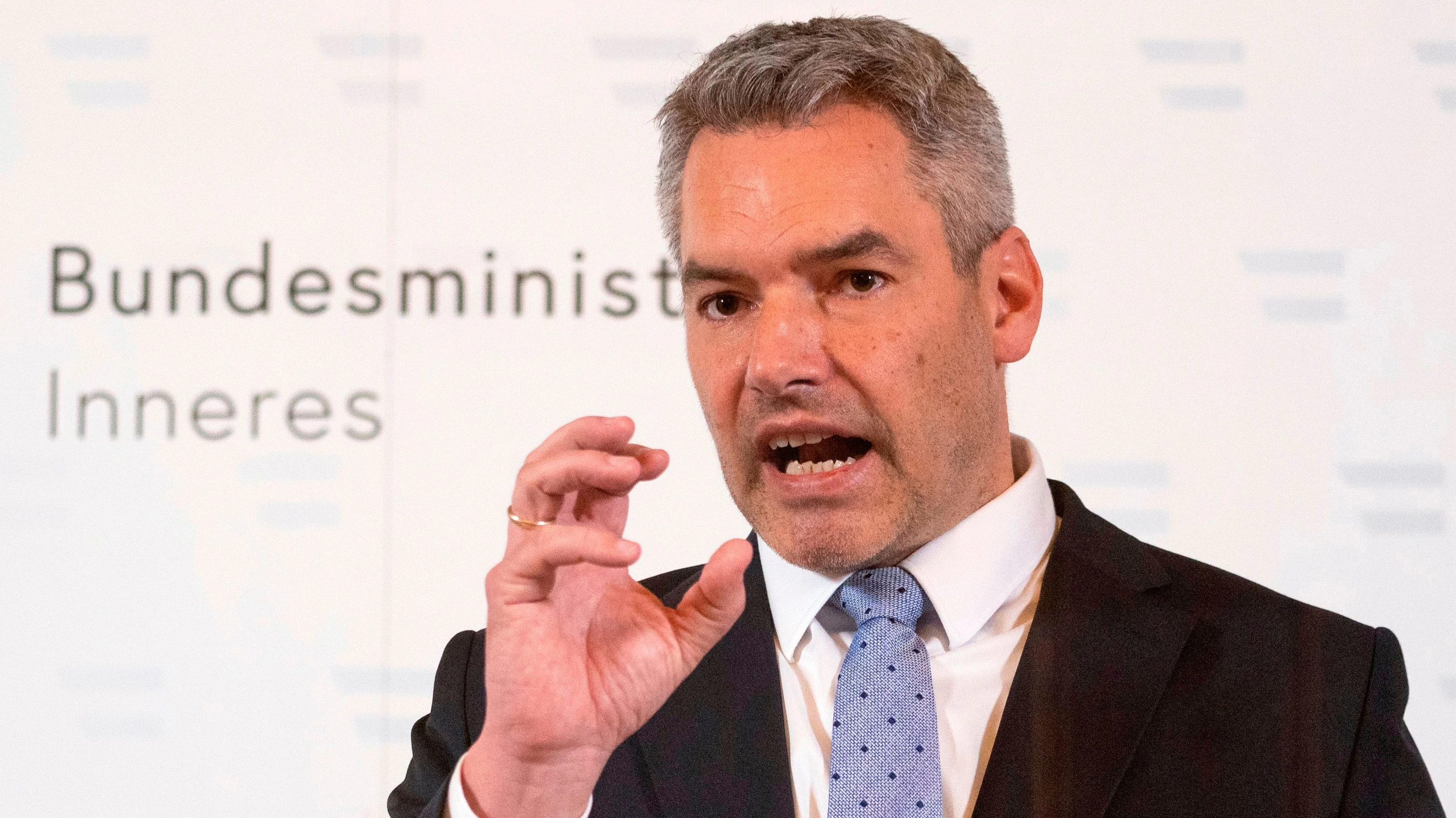 Innenminister Karl Nehammer