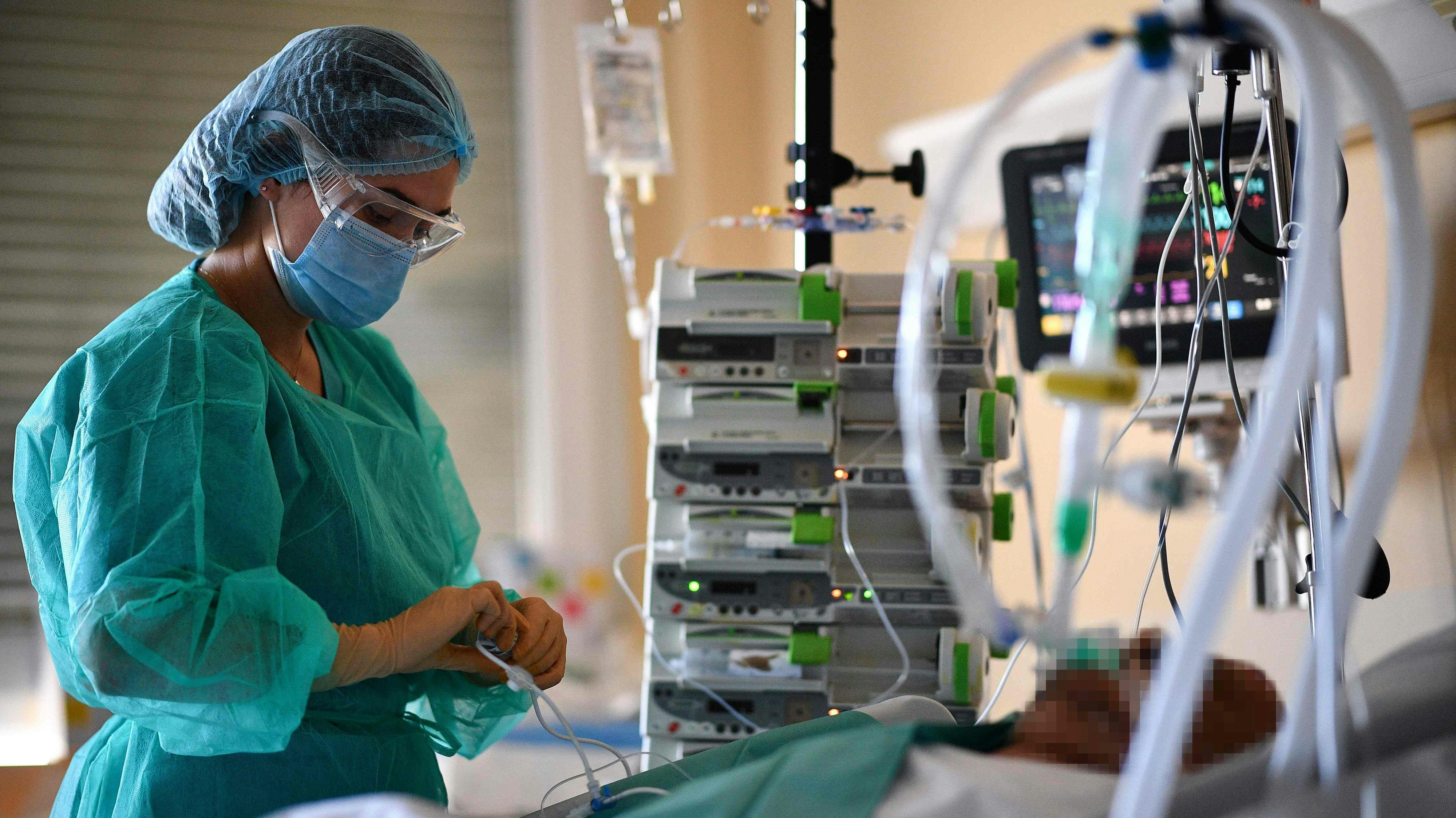 Die Situation in den Spitälern ist weiter angespannt.