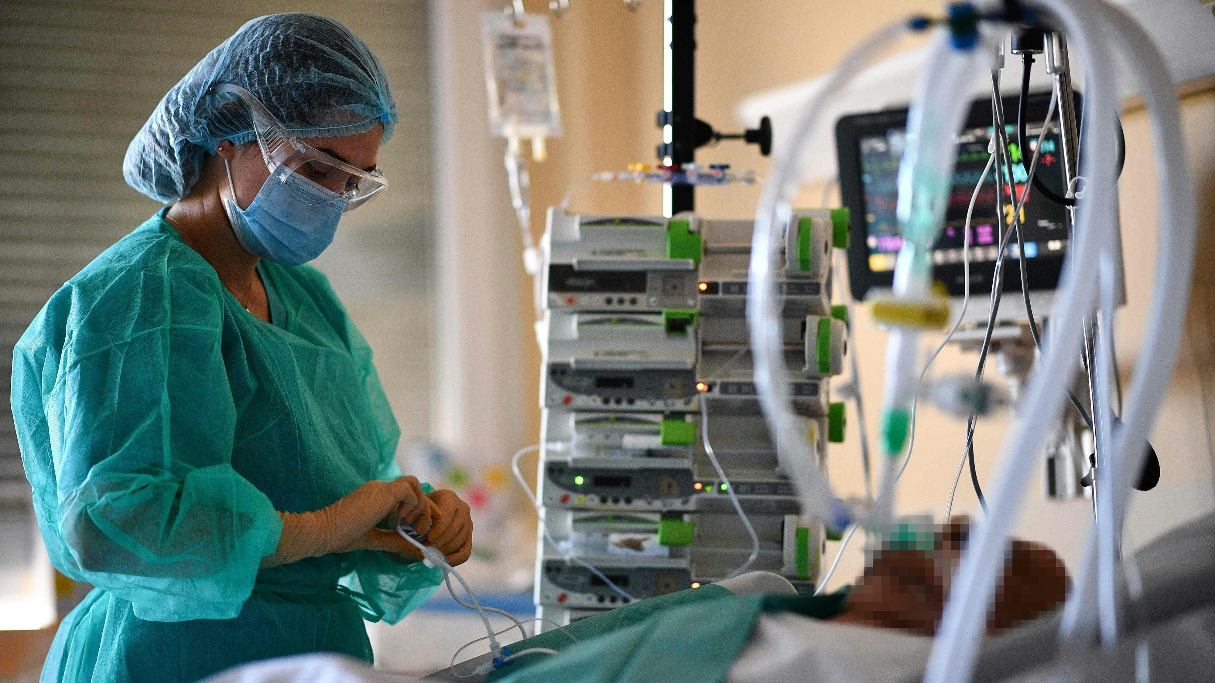 Die Situation in den Spitälern ist weiter angespannt.