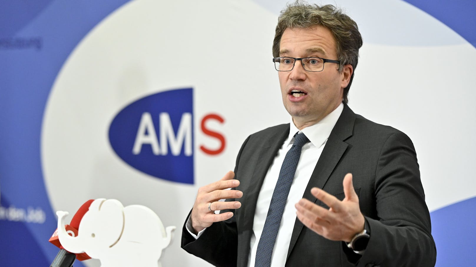 AMS-Chef Johannes Kopf.