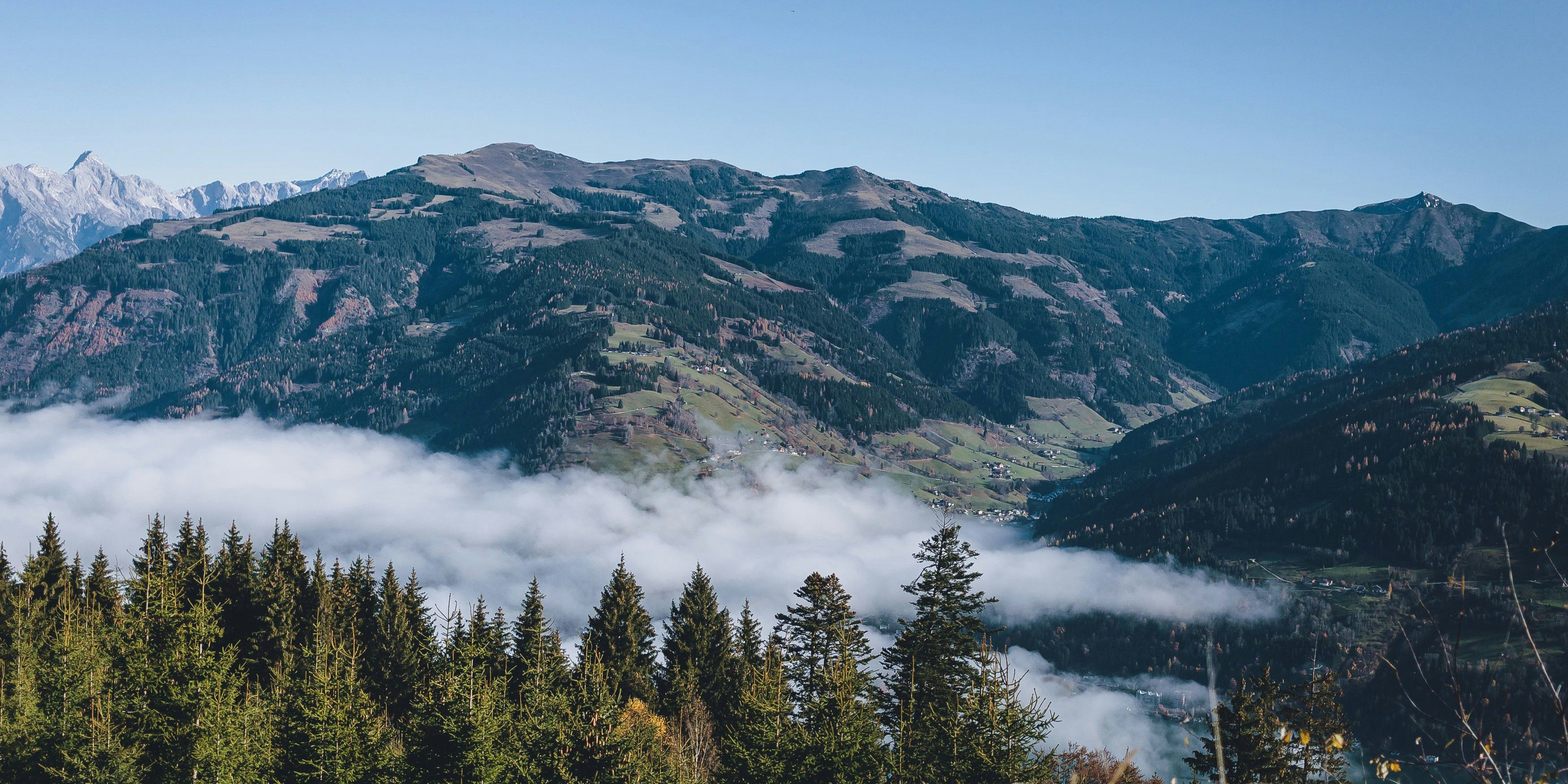 Die kommenden Tage werden in den Bergen wieder schöner sein, als im Tal. 