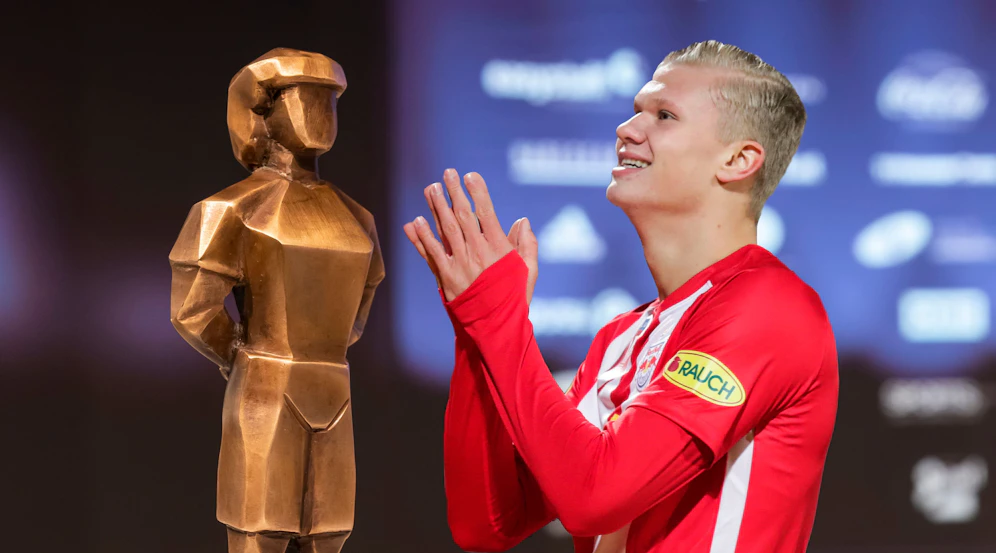 Erling Braut Haaland gewann zwei Bruno-Awards.