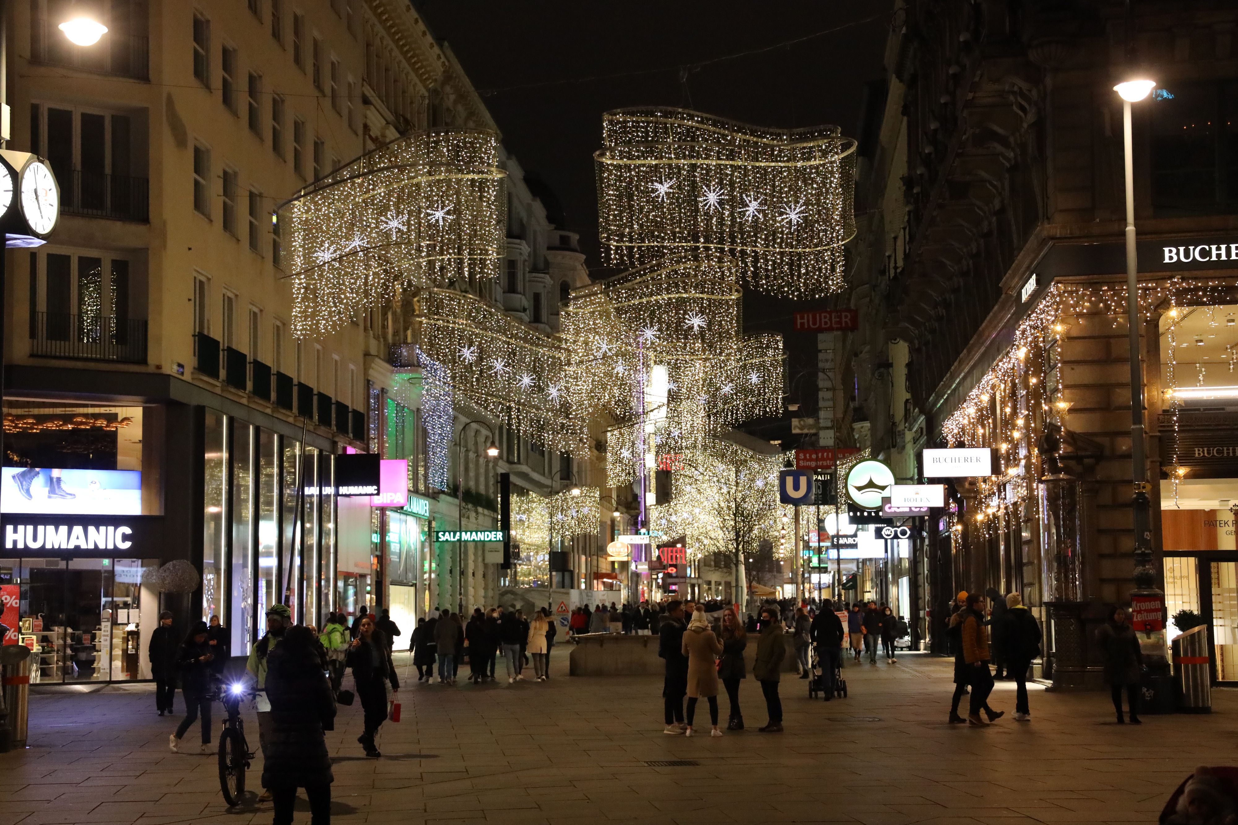 Sonntag 17 Uhr in Wien: Immer noch einiges los