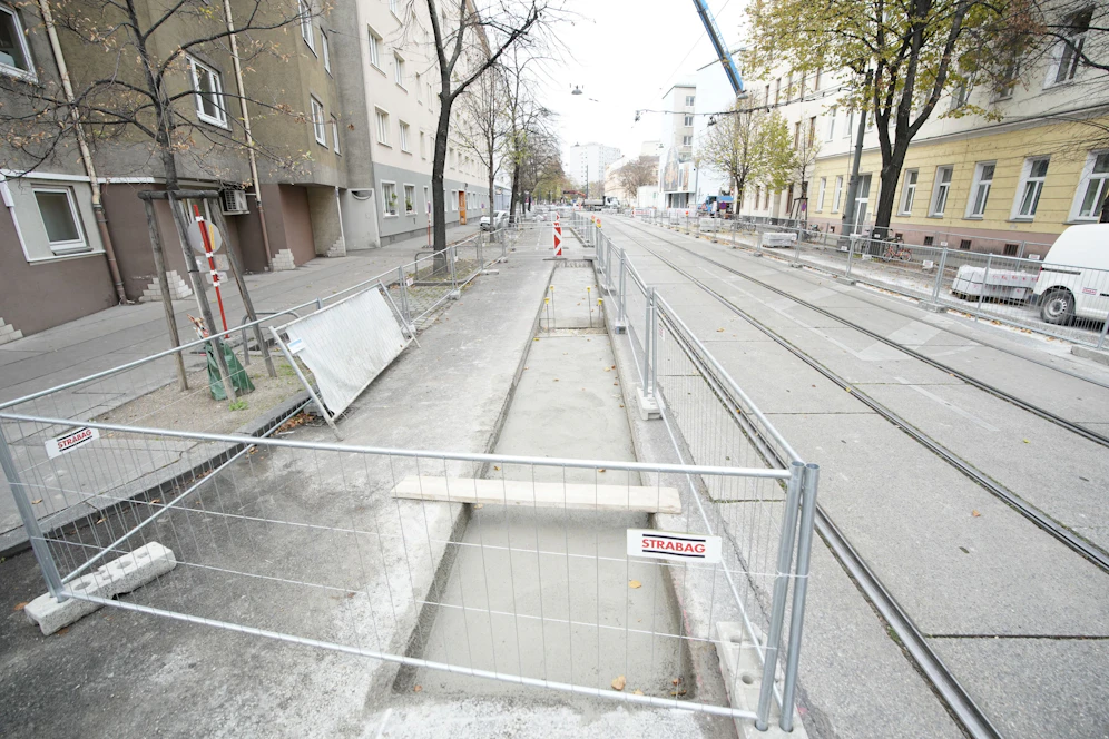 Am Tabor wird Wiens erste 