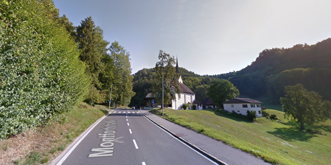 Die Kurve, in der sich der Unfall ereignet haben dürfte