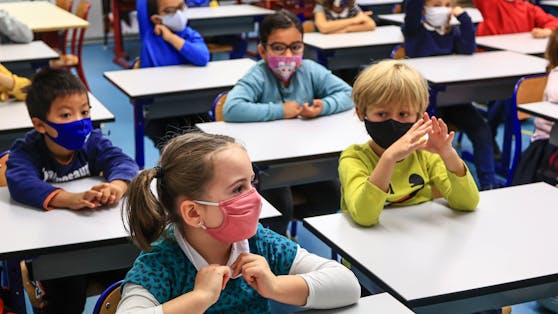 Ab Dienstag gilt auch an Volksschulen wieder eine FFP2-Maskenpflicht