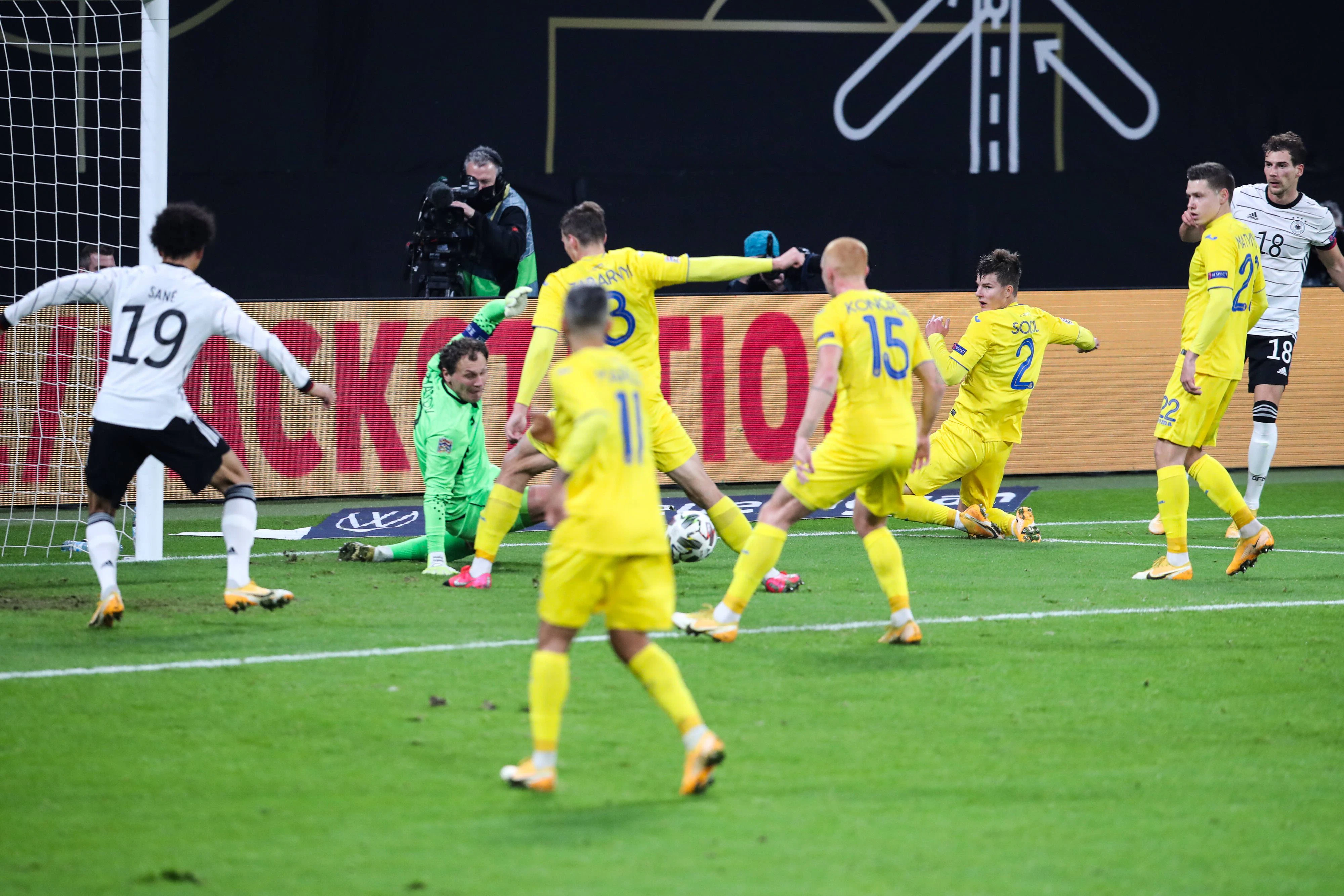 Am Samstag spielte die Ukraine noch in Deutschland