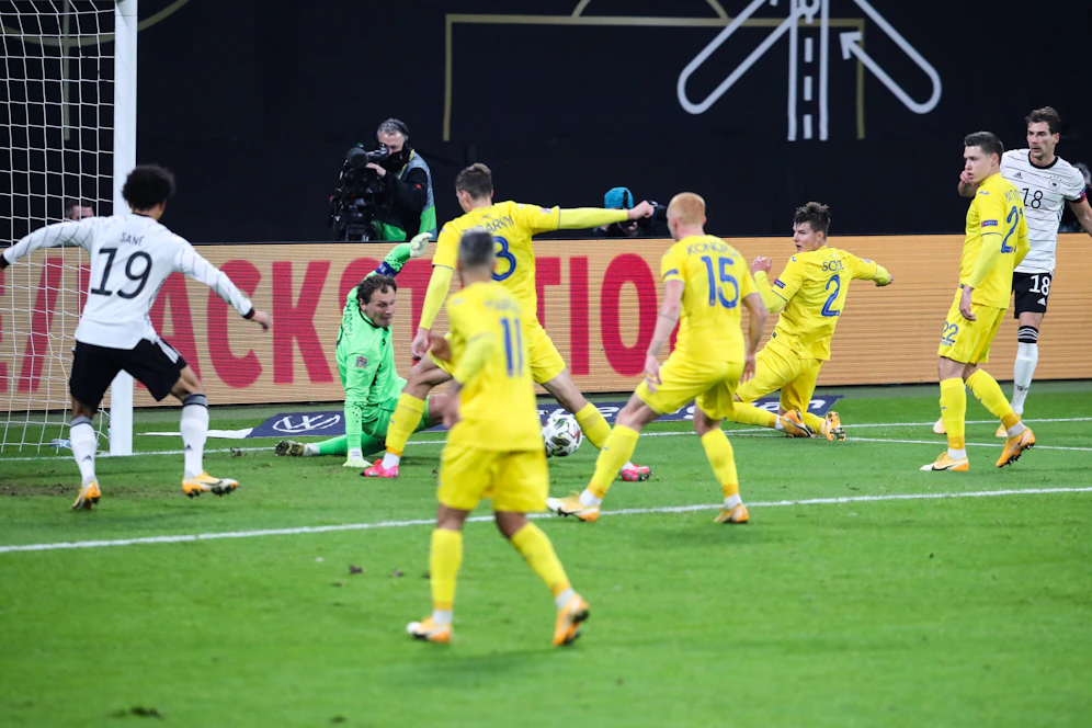 Am Samstag spielte die Ukraine noch in Deutschland