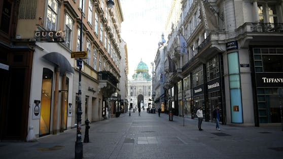 So sah es in Wien am ersten Lockdown-Tag aus.